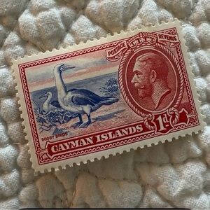Stamp #11 |  Cayman Islands Stamp with King George V